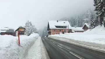 Rakousko se potýká s přívaly sněhu