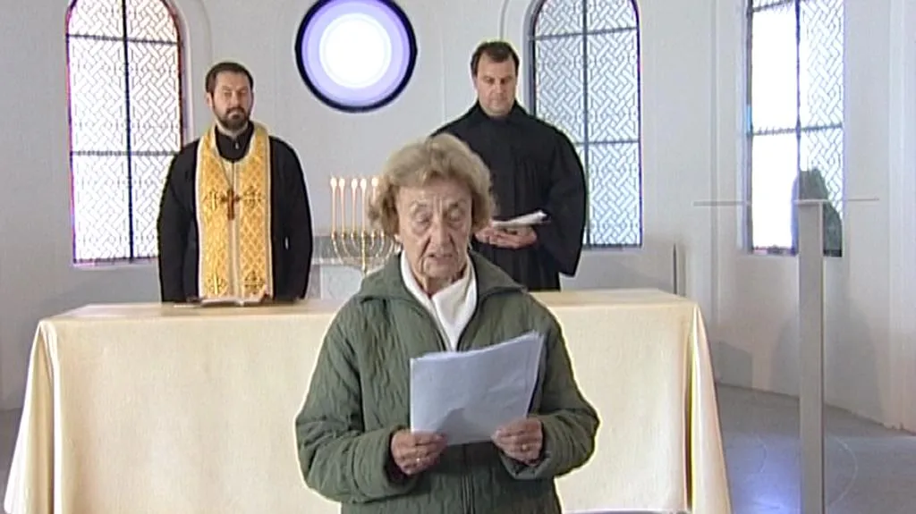 Pietní akt v Mauthausenu