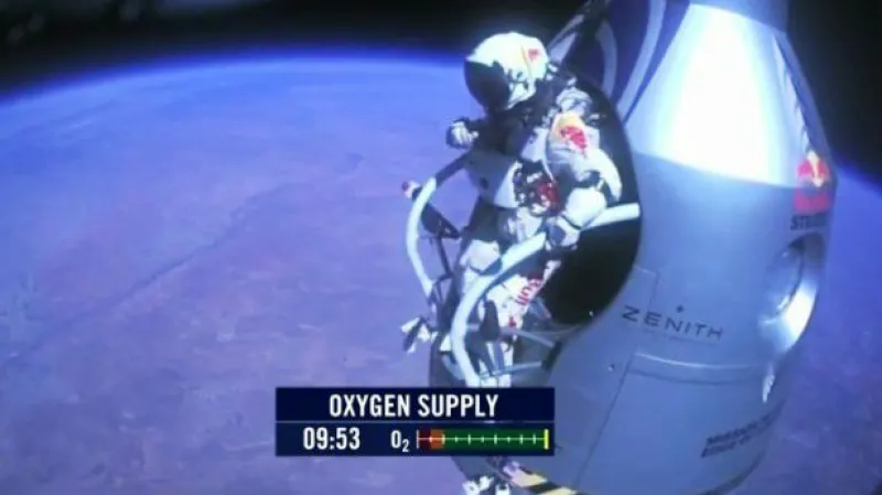 Baumgartnerův skok tématem Studia ČT24