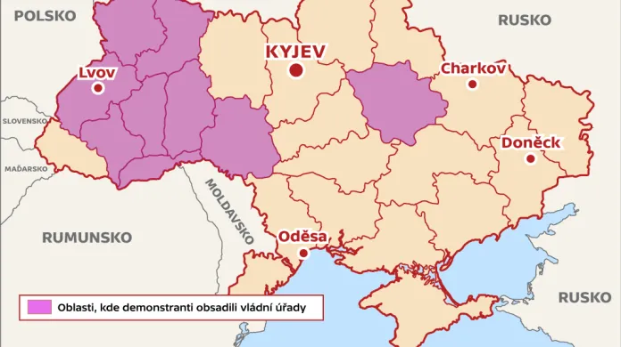 Infografika Ukrajina