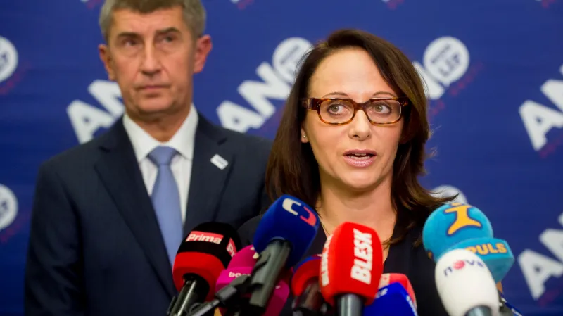 Andrej Babiš a Adriana Krnáčová