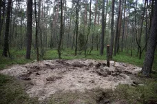 U polské Bydhoště našli hlavici rakety, která tam dopadla v prosinci. Je z betonu
