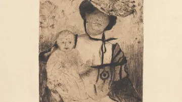 Lovis Corinth, Matka s dítětem, 1905