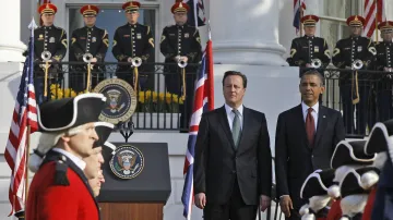 Barack Obama přivítal Davida Camerona