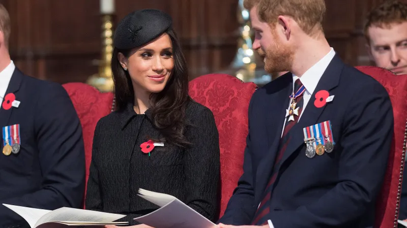 Meghan Markleová s princem Harrym