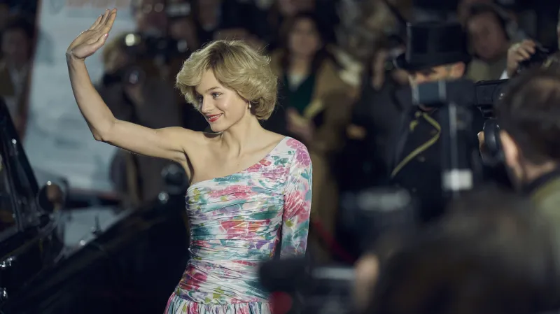 Princeznu Dianu hraje Emma Corrinová