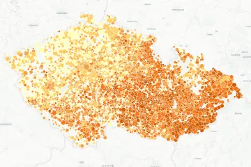 ANO bodovalo na Mostecku, ODS v Praze a okolí a lidovci už tradičně na Moravě