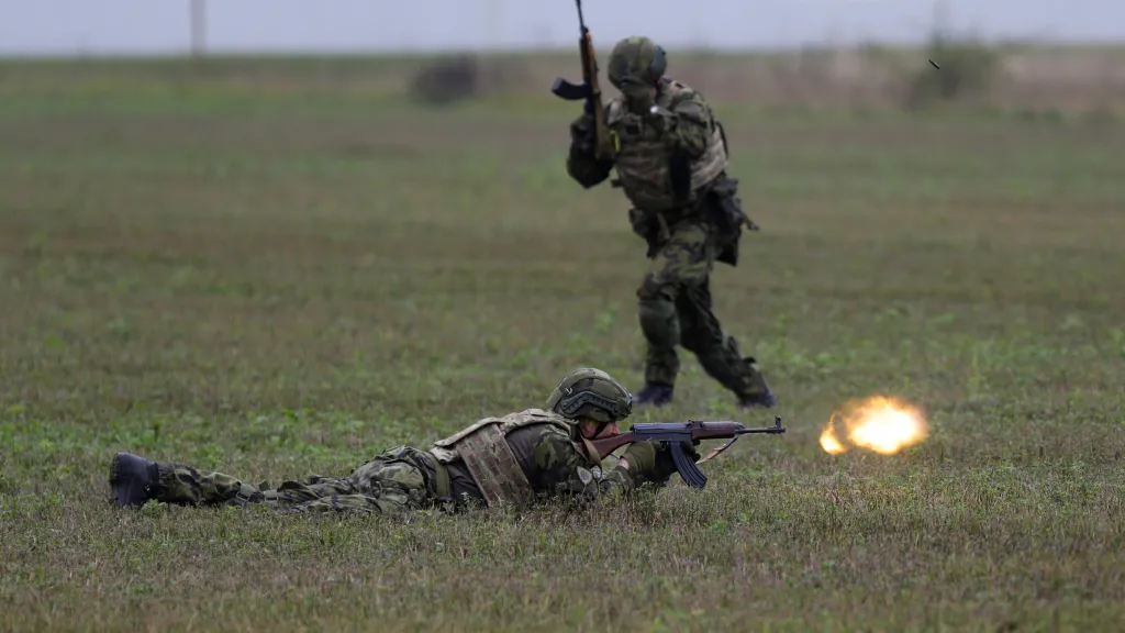 Ilustrační foto – cvičení české armády