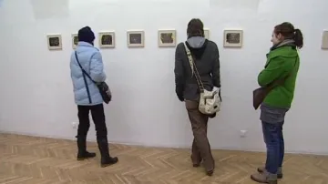 Výstava obrazů Jana Pražana v Galerii mladých