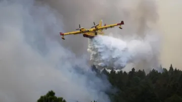 Hašení lesních požárů ve Španělsku