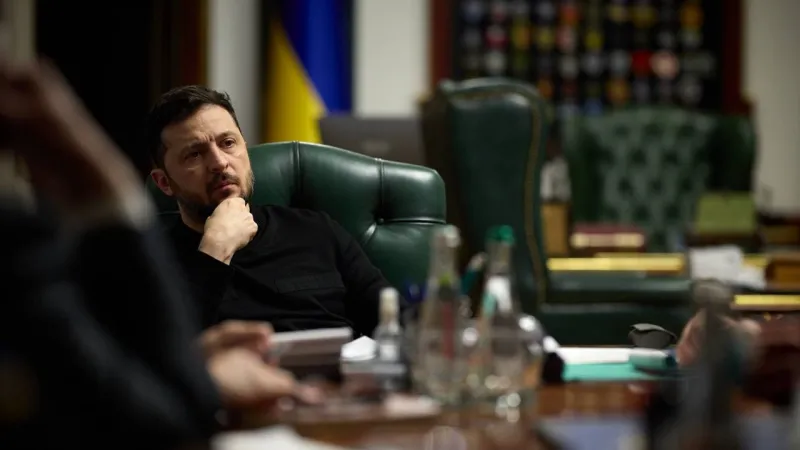 Ukrajinský prezident Volodymyr Zelenskyj