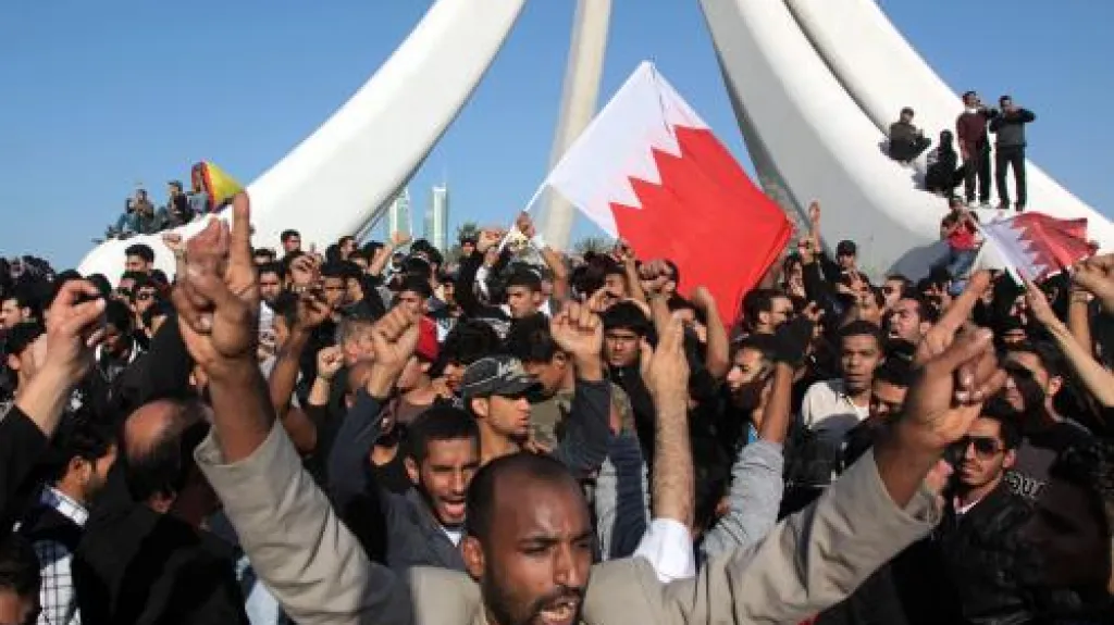 Protivládní demonstrace v Bahrajnu