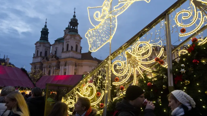 Zahájení vánočních trhů v Praze