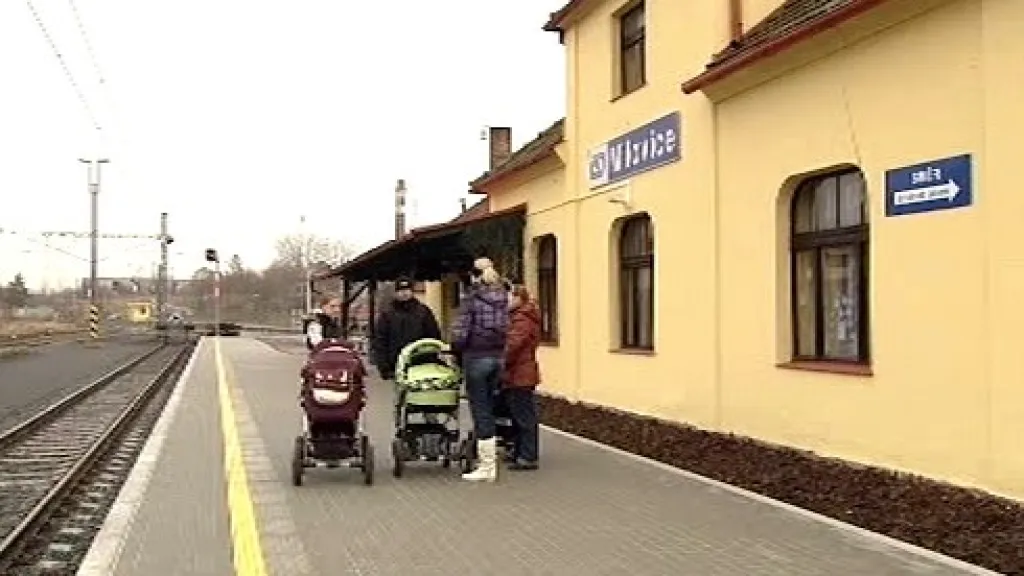 Nádraží v Milovicích