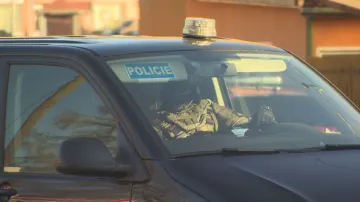 Policie na místě střelby