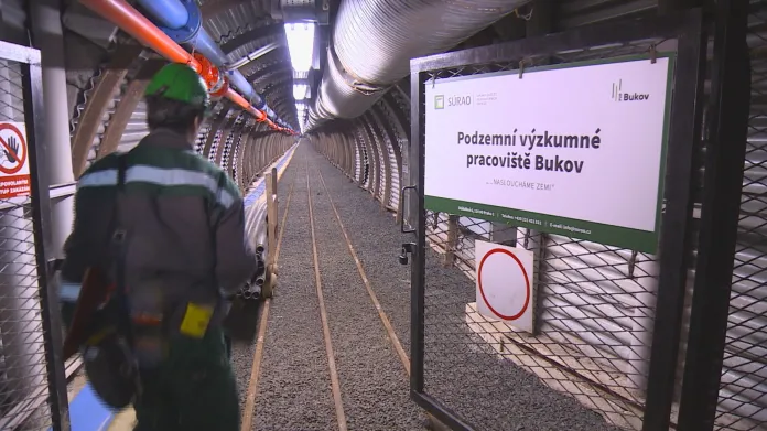 Podzemní laboratoř u obce Bukov na Žďářsku