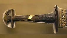 Rukojeť římského jezdeckého meče typu spatha