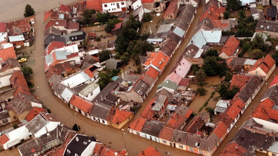 Povodně v Uherském Hradišti 1997