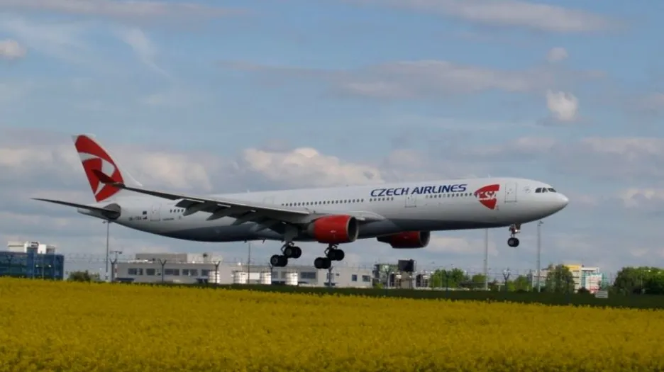 Airbus A330-300 v barvách ČSA