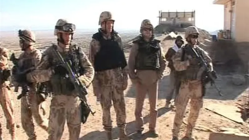 Čeští vojáci v Afghánistánu