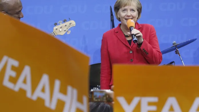 Předvolební kampaň Angely Merkelové