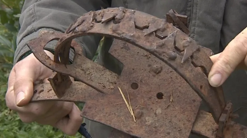 Železná pytlácká past