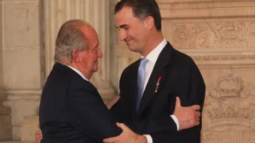 Abdikace španělského krále Juana Carlose I.