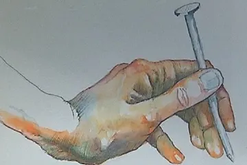 Ukřižování i kácení stromů. Dva ostravští umělci pracují na modelech paměti