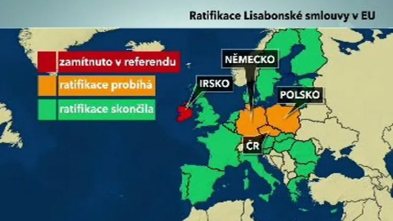Ratifikace Lisabonské smlouvy v EU