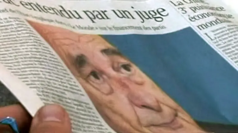 Tisk o Jacquesu Chiracovi