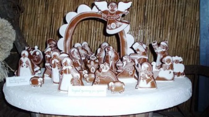 Výstava Petra Herynka \"Vánoce na vsi\" v pražské Botanické zahradě Na Slupi