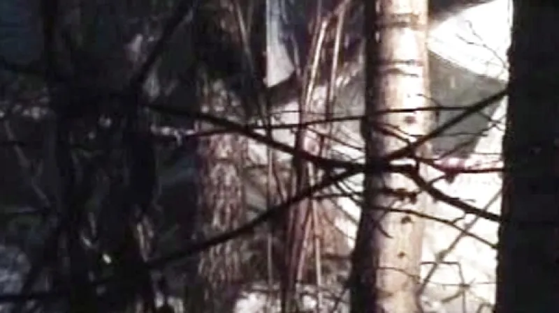 Zřícené ruské letadlo