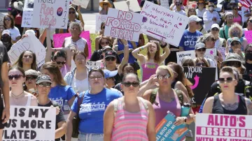Zastánci práva na potrat na Floridě