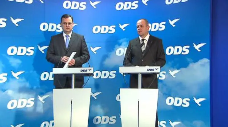 Tisková konference ODS k důchodové reformě