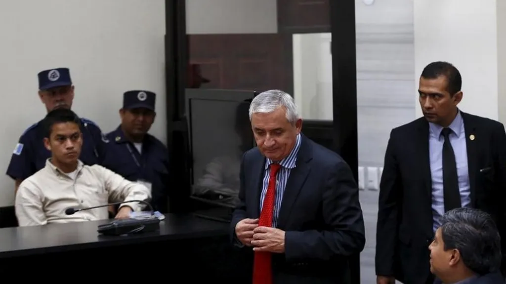 Otto Pérez u soudu
