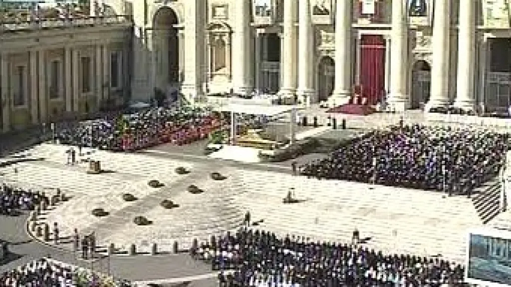 Svatořečení ve Vatikánu