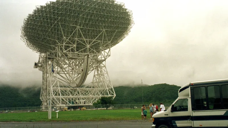 Obří teleskop v Green Bank