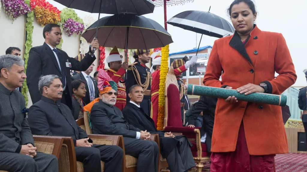 Barack Obama v Indii