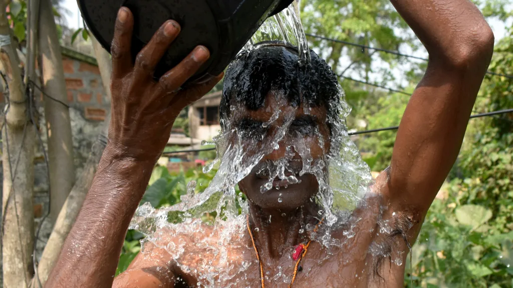Horko v Indii, ilustrační foto