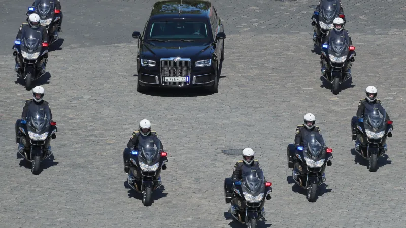 Putinova nová limuzína