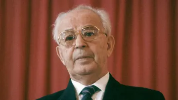 Gustáv Husák, generální tajemník ÚV KSČ a československý prezident v době černobylské havárie