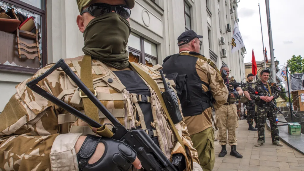 Proruské milice v Luhansku
