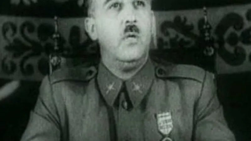 Španělský diktátor Francisco Franco