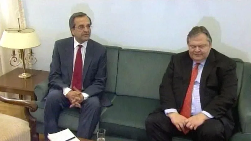 Antonis Samaras a Evangelos Venizelos