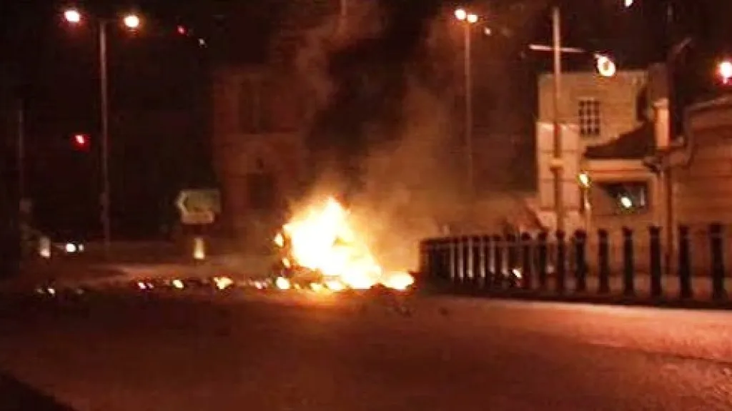 Výbuch v Severním Irsku