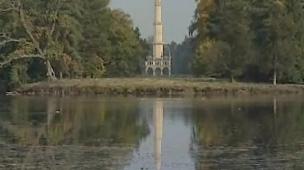 Minaret v Lednicko-valtickém areálu