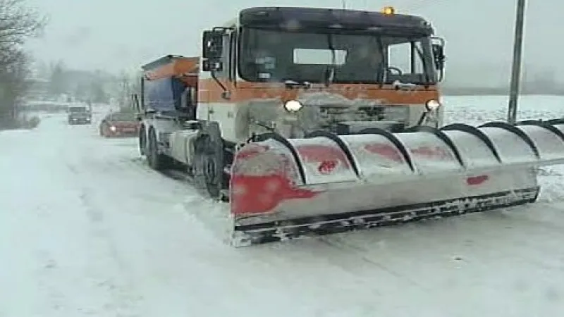 Sněhová nadílka v Polsku