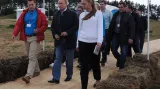 Vladimir Putin při debatě s mládeží