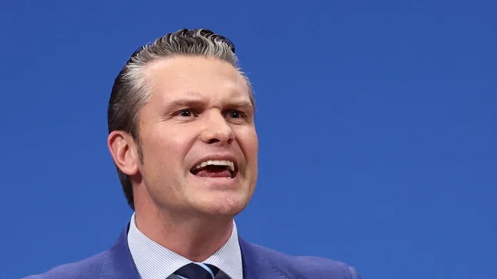 Ministr obrany USA Pete Hegseth