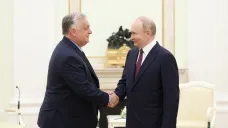Viktor Orbán a Vladimir Putin